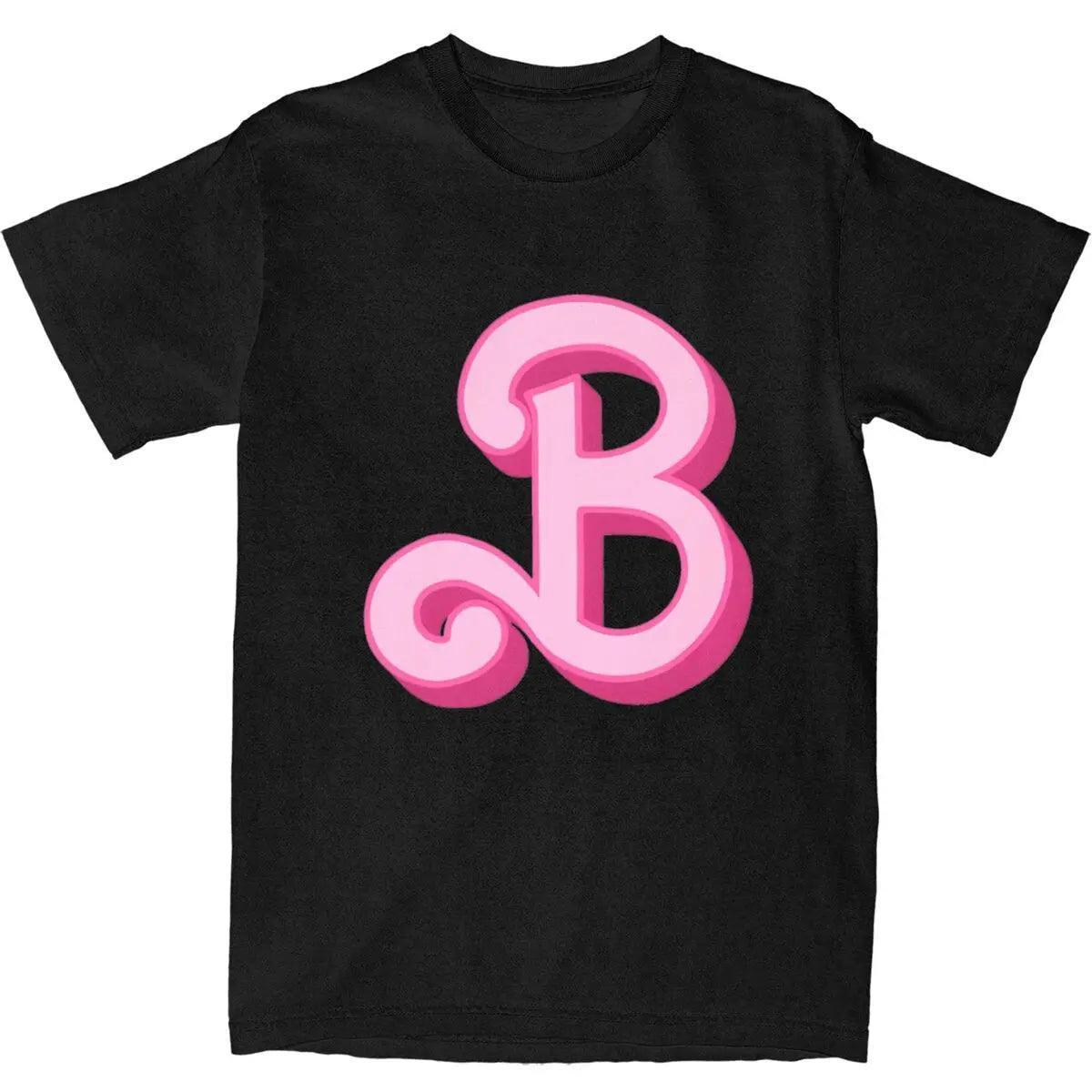 barbie initial t-shirt - basil boutique