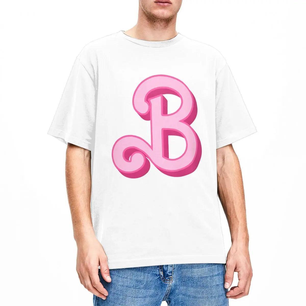 barbie initial t-shirt - basil boutique