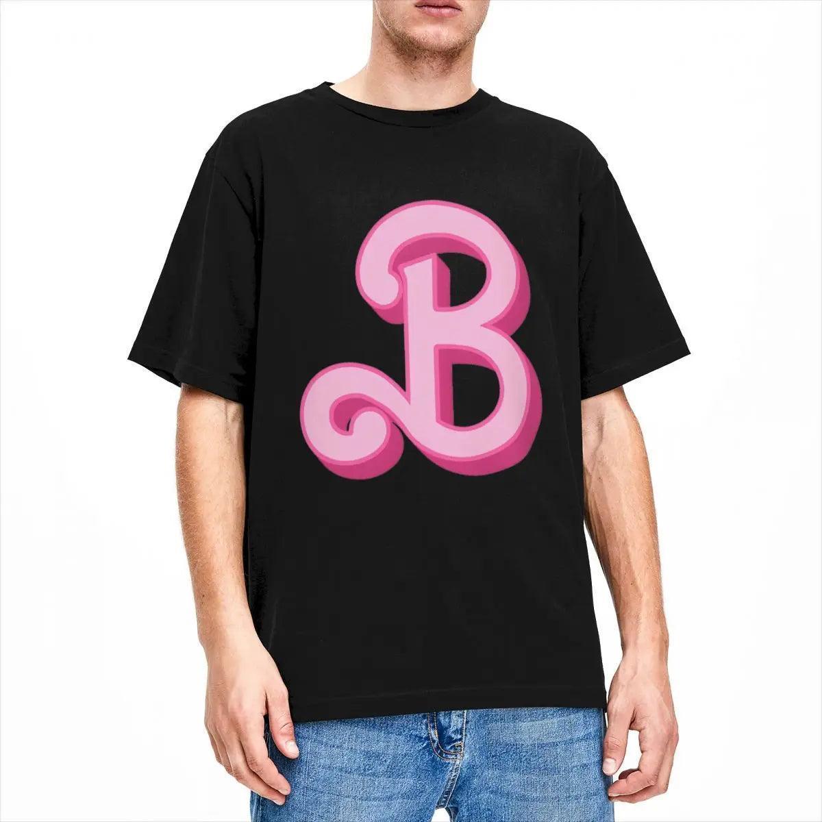 barbie initial t-shirt - basil boutique