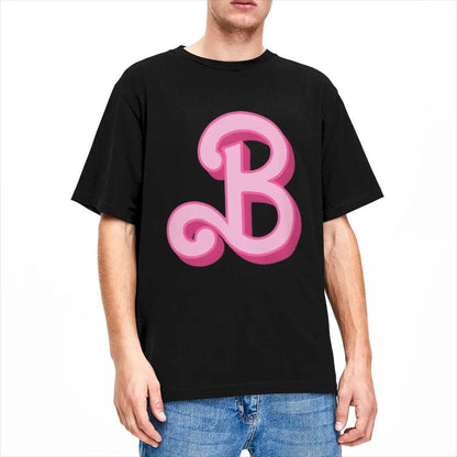 barbie initial t-shirt - basil boutique