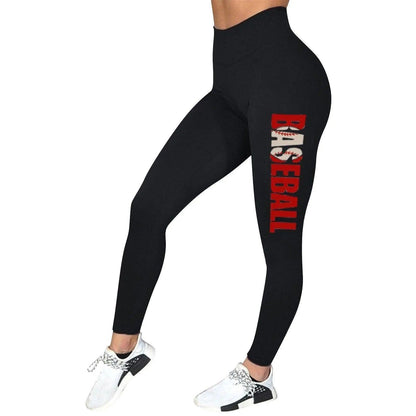 baseball mom leggings - basil boutique