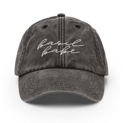 basil babe distressed hat - basil boutique