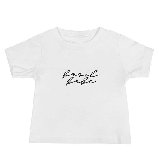 basil babe embroidered kids t-shirt - basil boutique