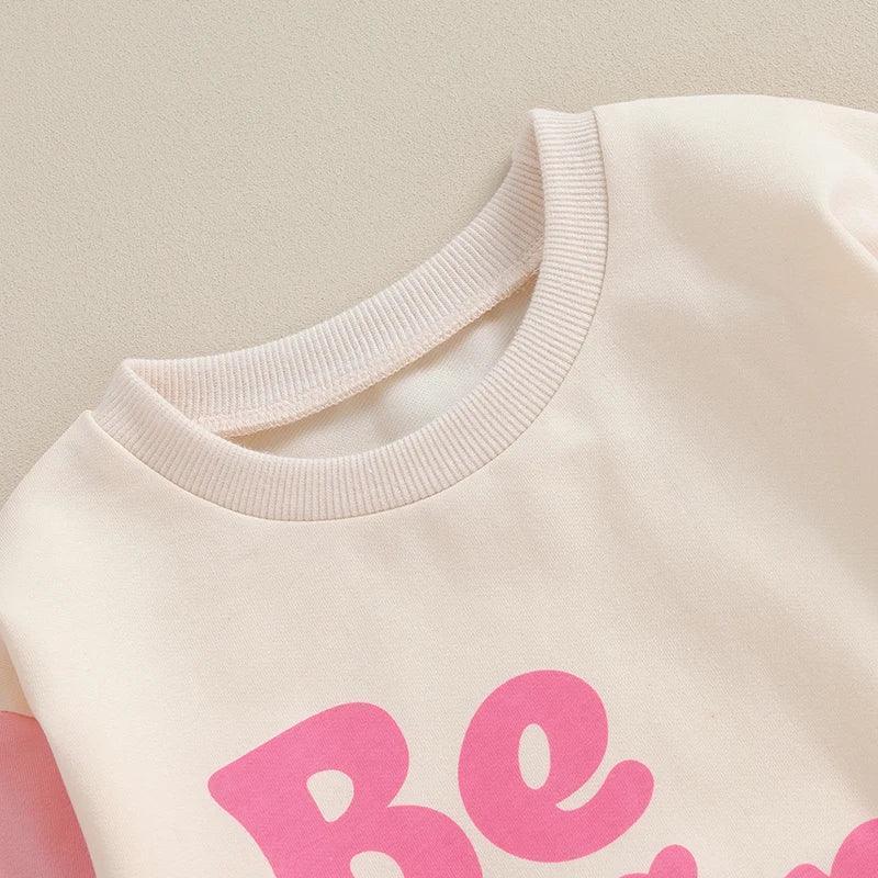 be mine kids crew sweatshirt - basil boutique