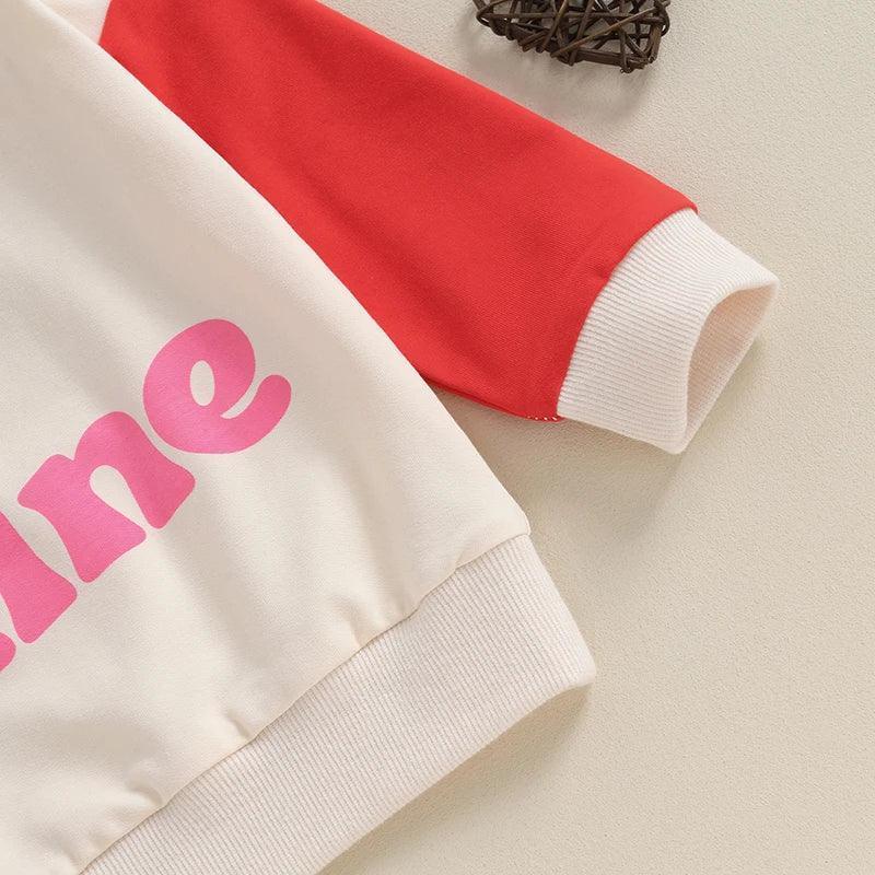 be mine kids crew sweatshirt - basil boutique