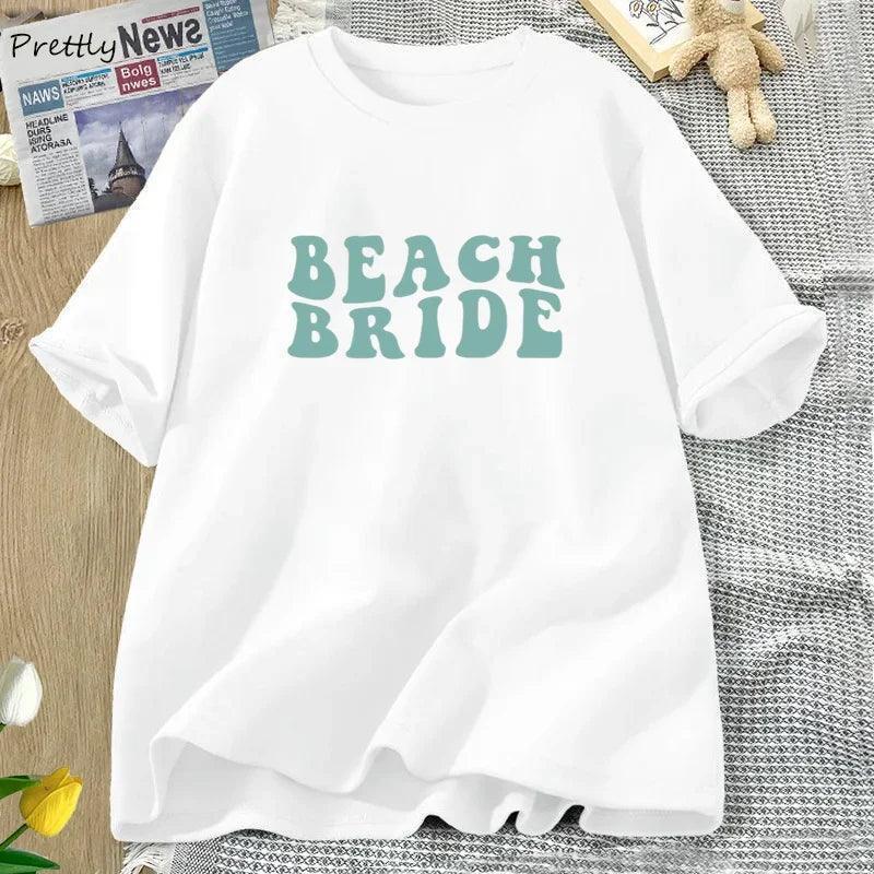 beach bride t-shirt - basil boutique