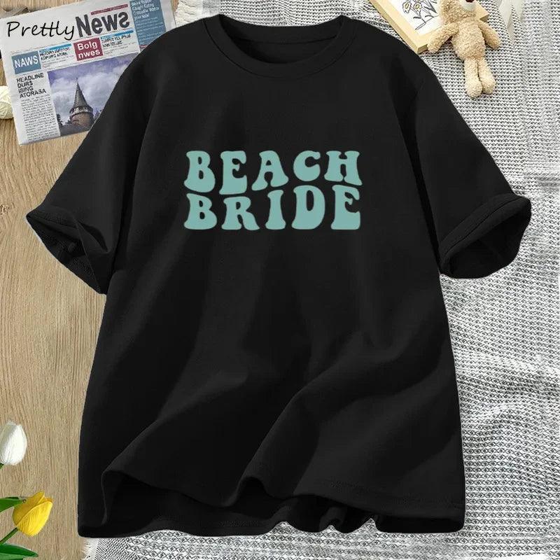 beach bride t-shirt - basil boutique