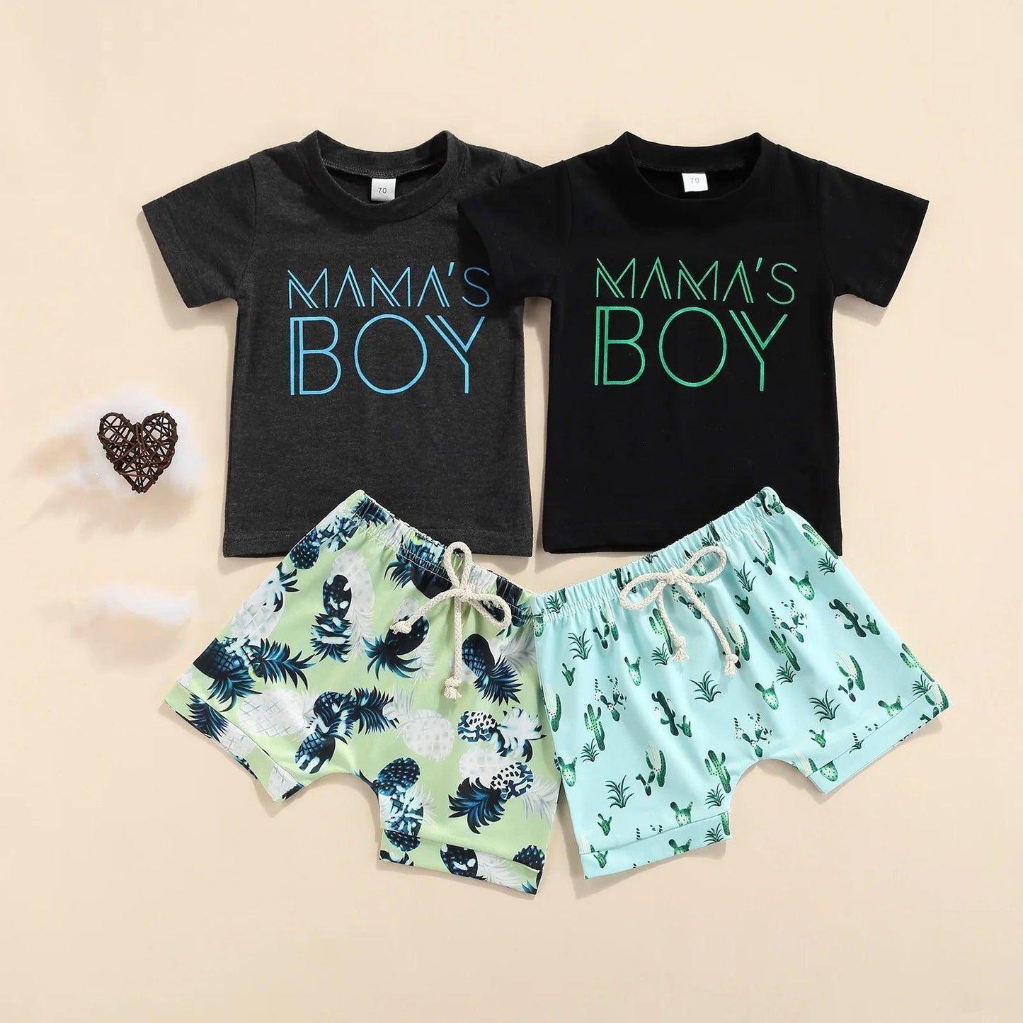 beachy mama's boy outfit - basil boutique