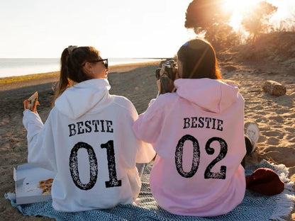 bff matching hoodies - basil boutique