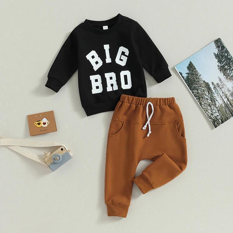 big bro kids outfit - basil boutique