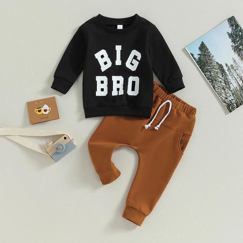 big bro kids outfit - basil boutique