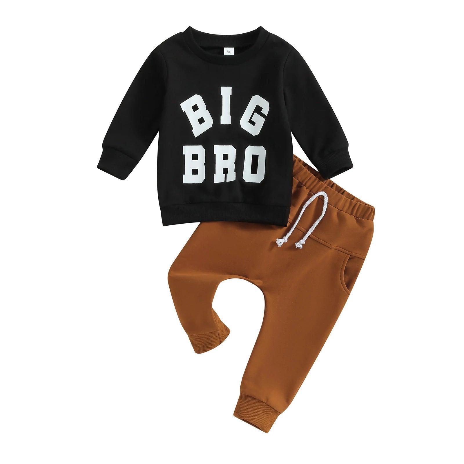 big bro kids outfit - basil boutique