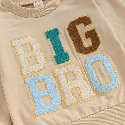 big + lil bro patch matching set - basil boutique