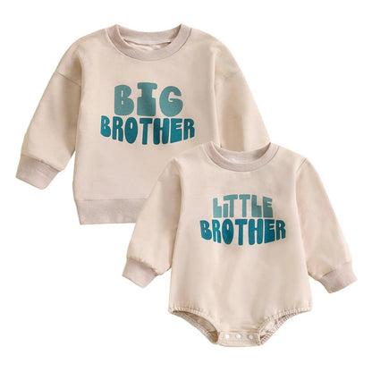 big + little brother retro matching set - basil boutique