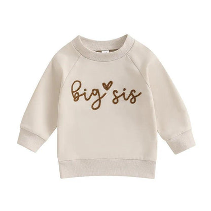 big + little sis script matching set - basil boutique