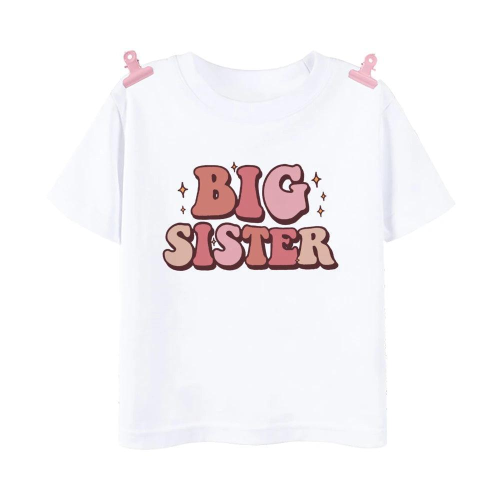 big + little sister + brother matching sets - basil boutique