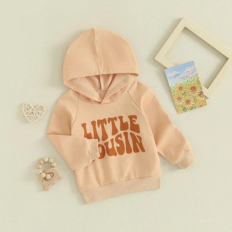 bigger + little cousin hoodies - basil boutique