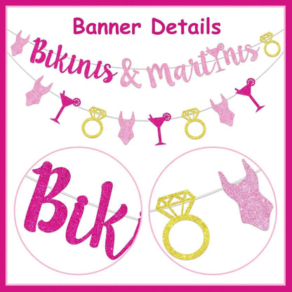 bikinis + martinis banner - basil boutique