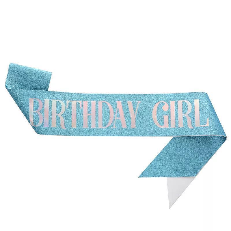 birthday girl + queen sashes - basil boutique