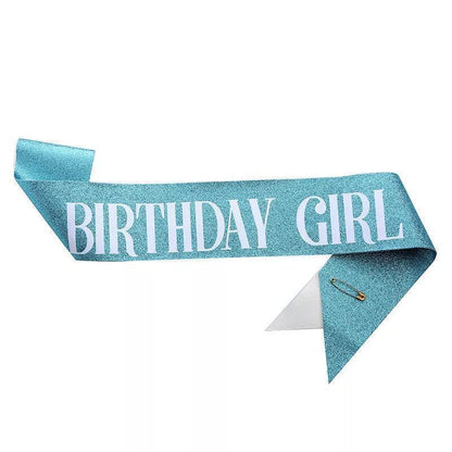 birthday girl + queen sashes - basil boutique