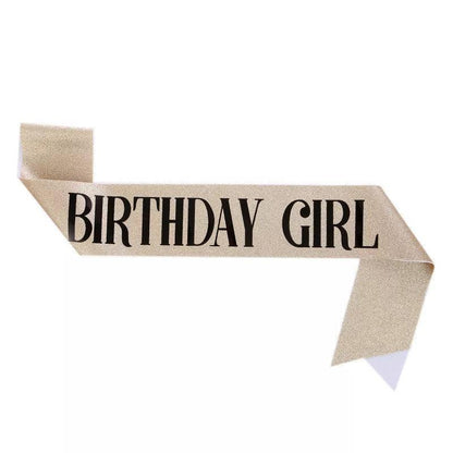 birthday girl + queen sashes - basil boutique