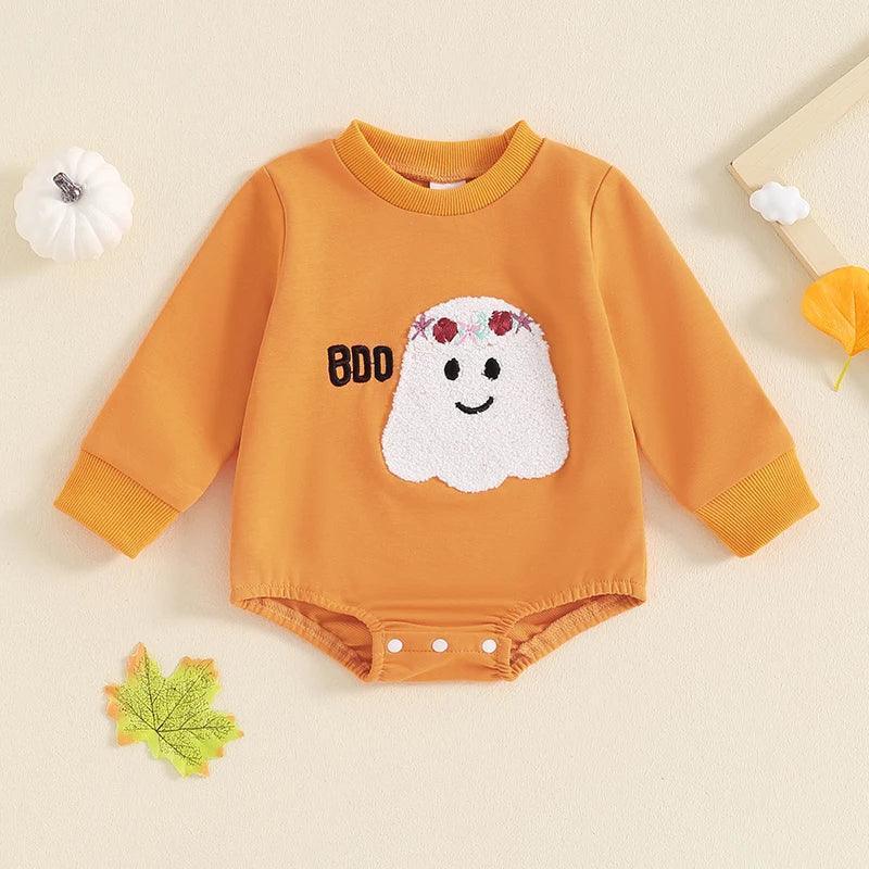 boo onesie - basil boutique