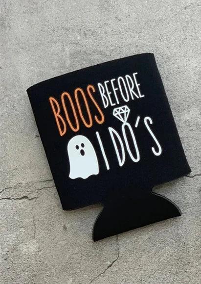 boo's before i do's koozies - basil boutique