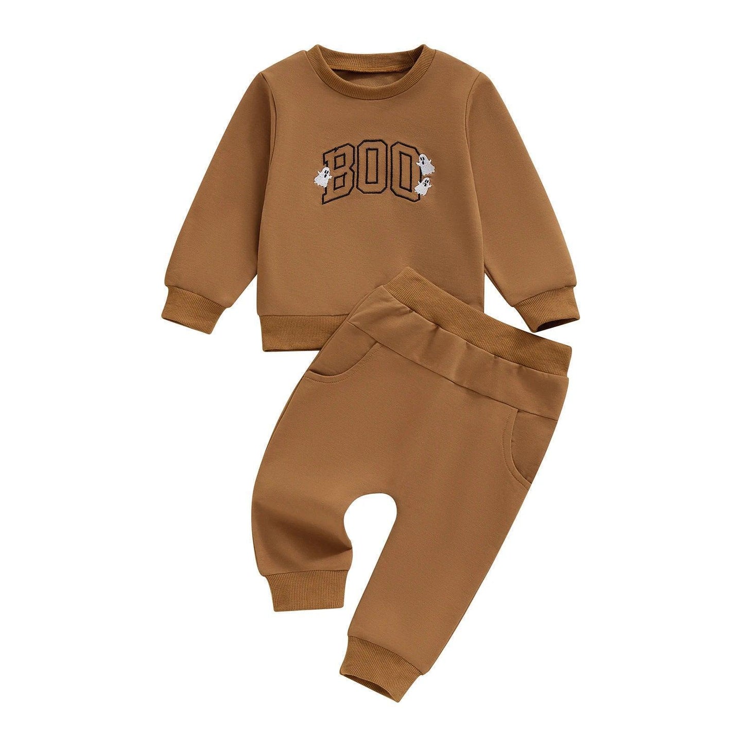 boo vintage kids outfit - basil boutique