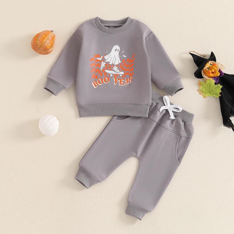 boo yeah kids outfit - basil boutique