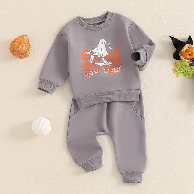 boo yeah kids outfit - basil boutique