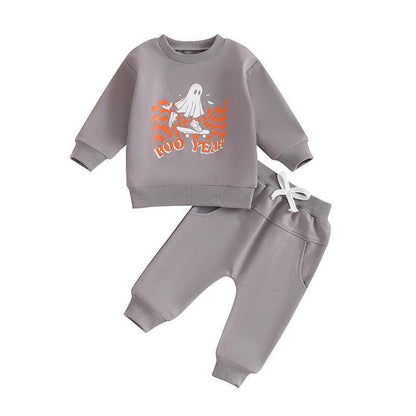 boo yeah kids outfit - basil boutique