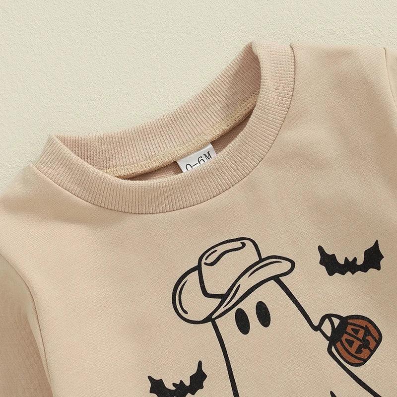 boot skoot spooky kids outfit - basil boutique