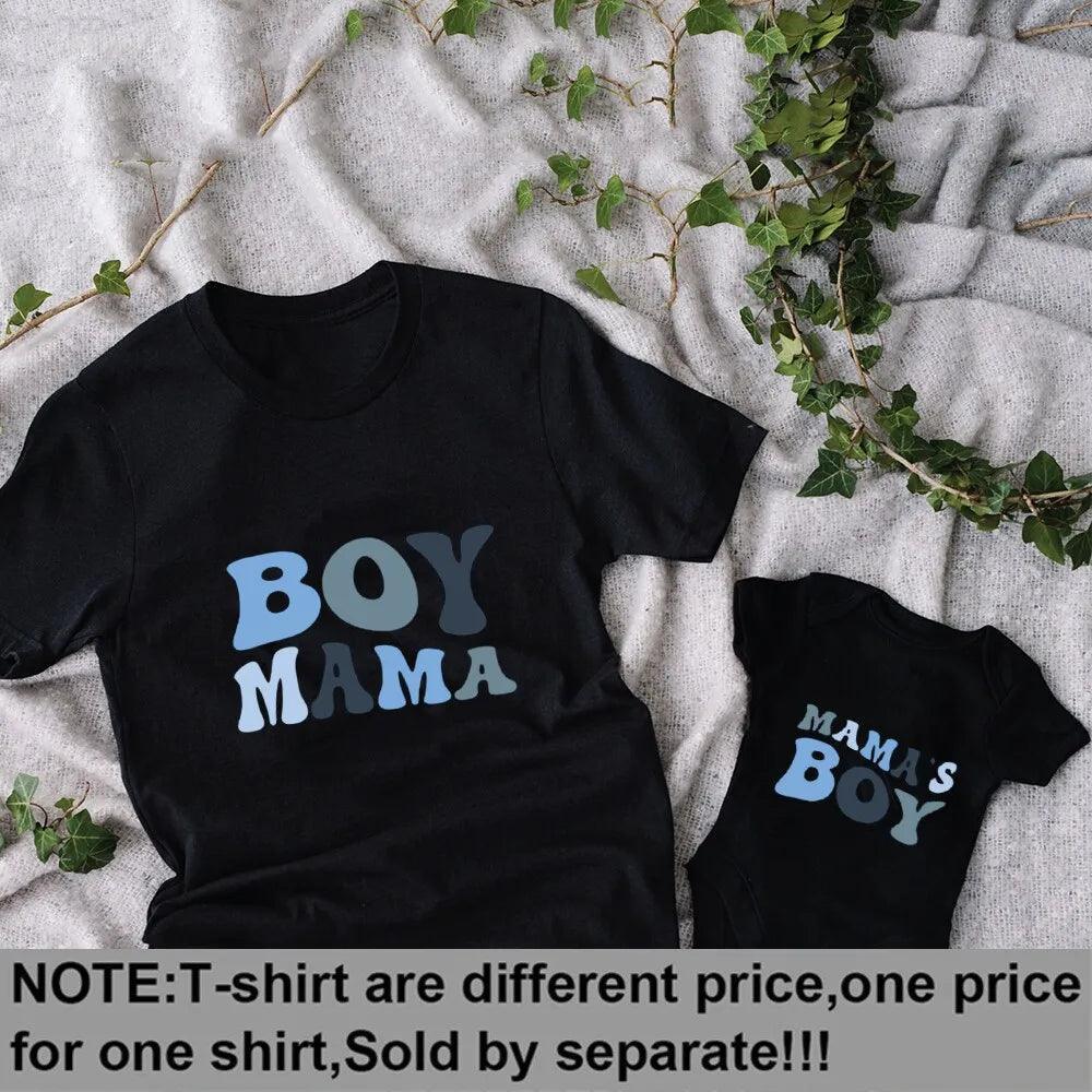 boy mama + mama's boy matching set - basil boutique