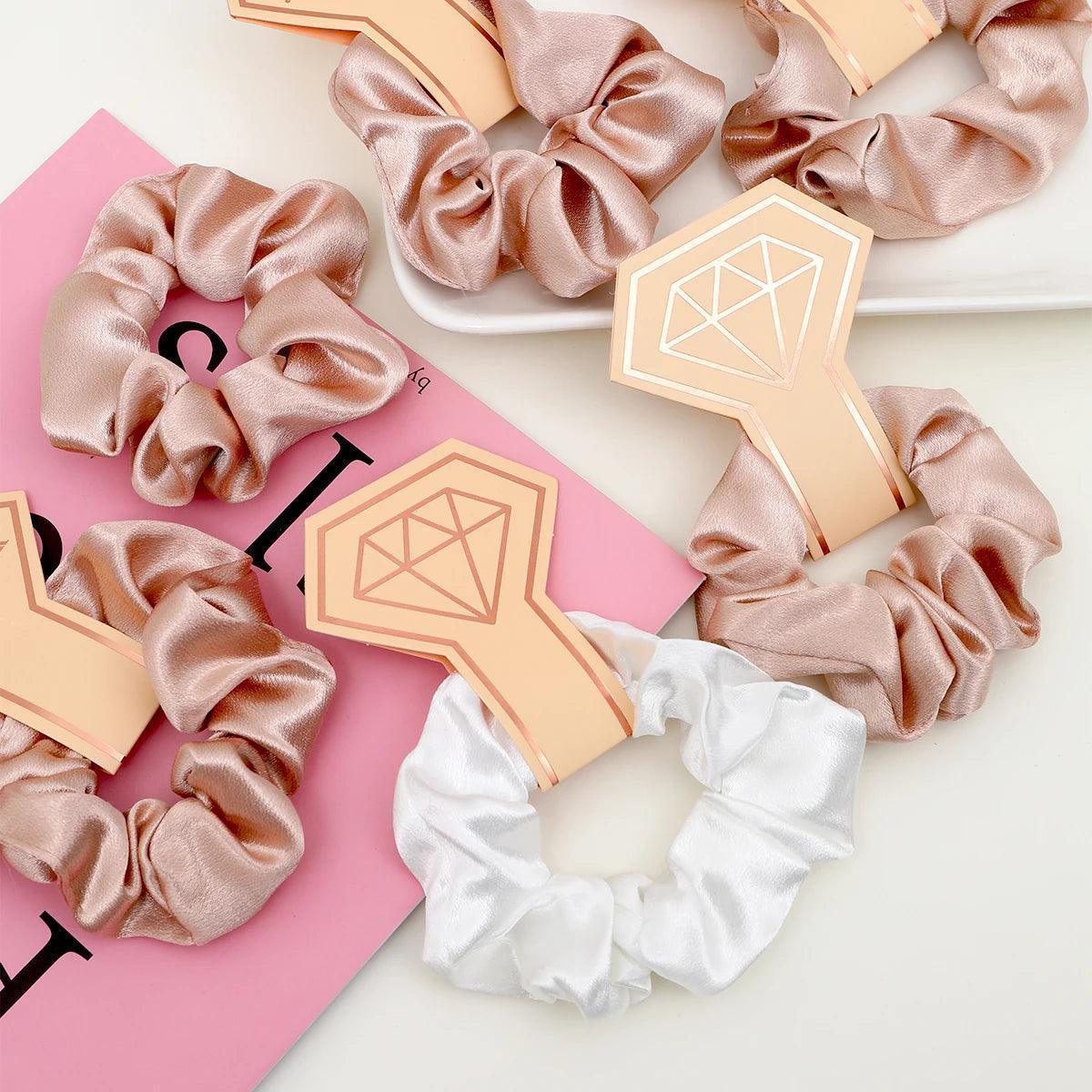 bridal party scrunchies - basil boutique