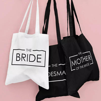 bridal party tote bag - basil boutique