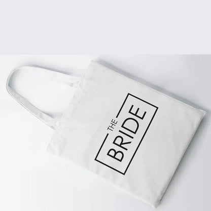 bridal party tote bag - basil boutique