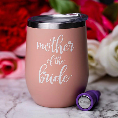 bridal party wine tumblers - basil boutique