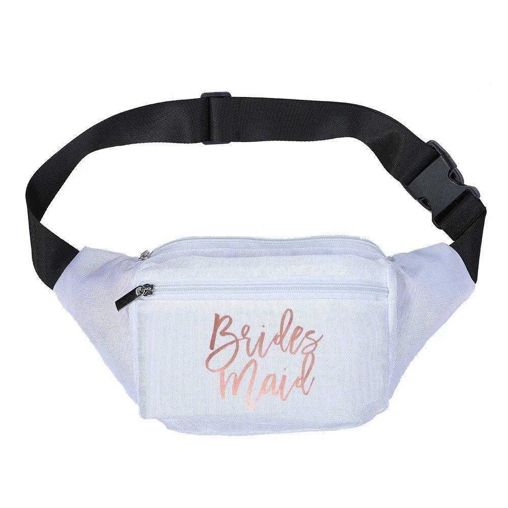 bride+ bridesmaid fanny packs - basil boutique