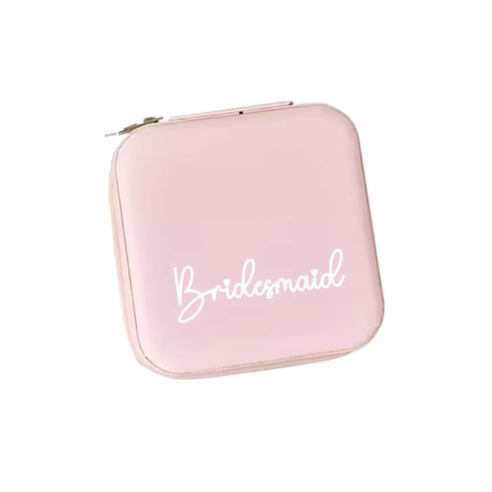 bride + bridesmaid jewelry boxes - basil boutique