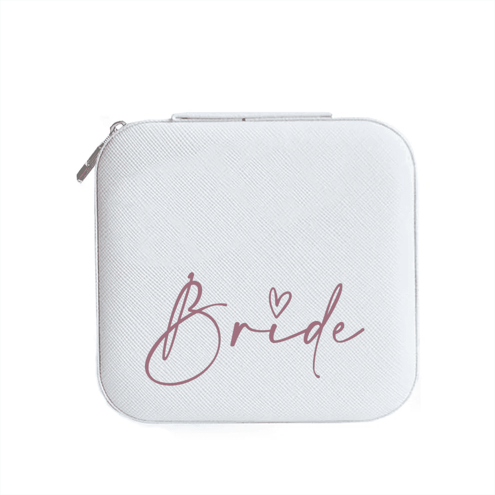 bride + bridesmaid jewelry boxes - basil boutique