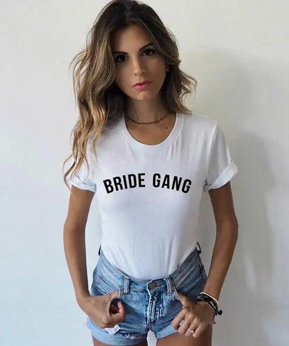 bride gang t-shirt - basil boutique