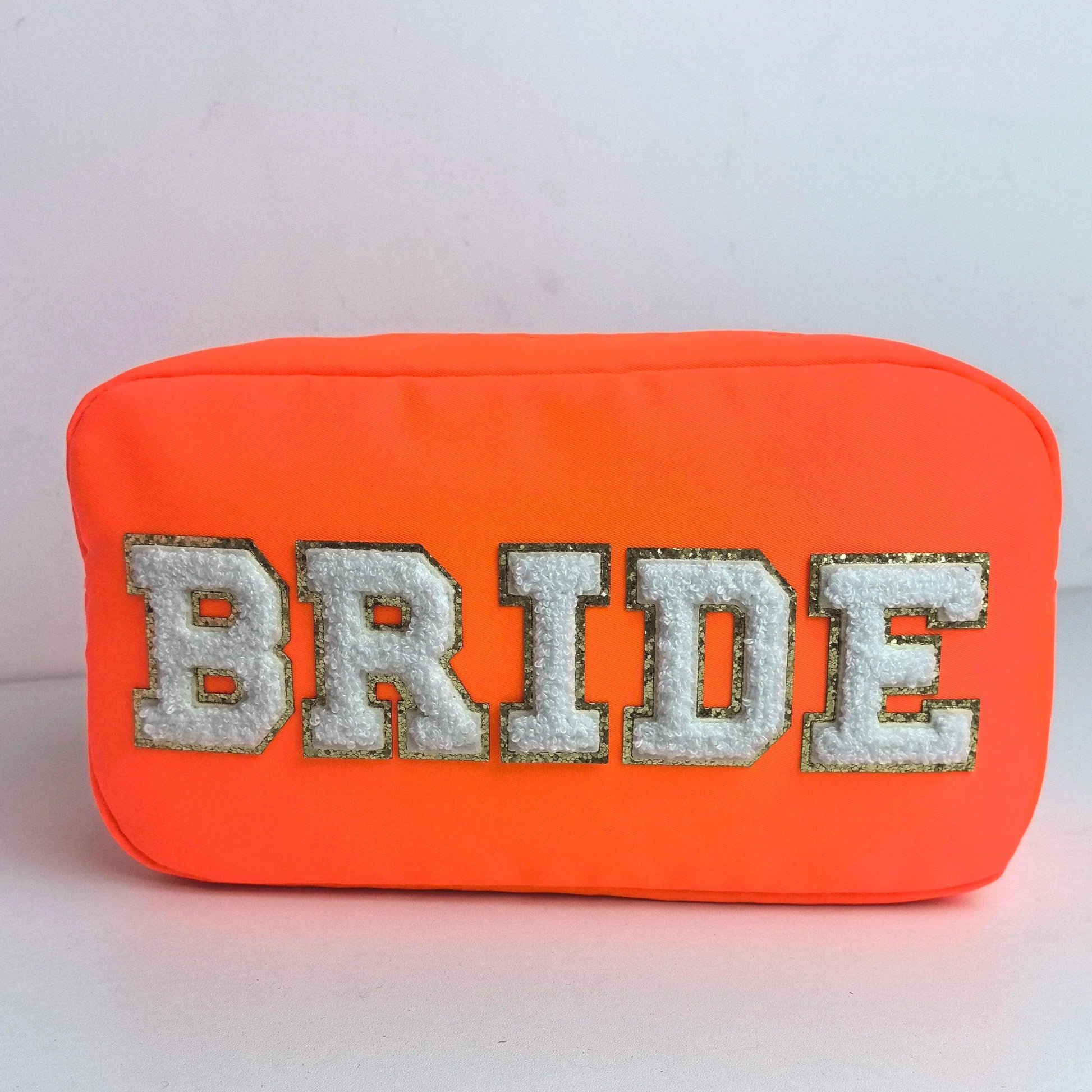 bride + groom cosmetic bags - basil boutique