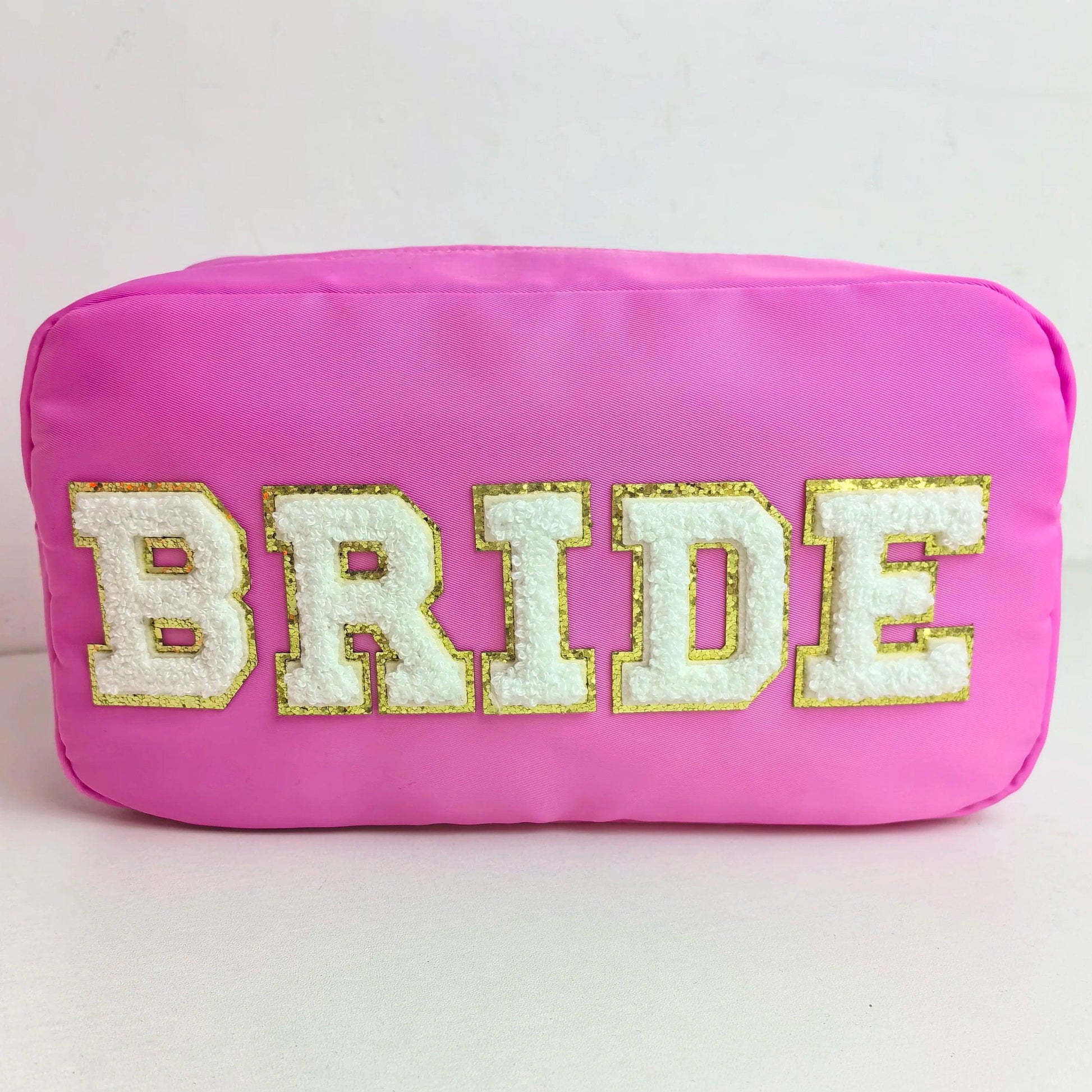 bride + groom cosmetic bags - basil boutique