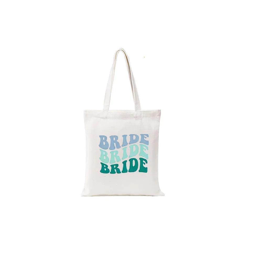 bride + i do crew tote bags - basil boutique