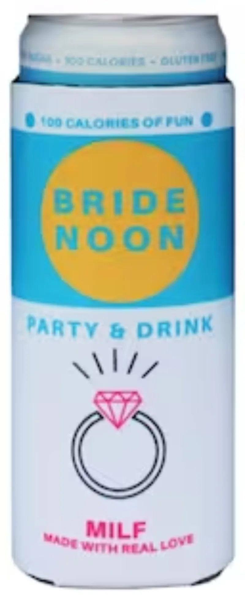 bride noon slim-fit koozies - basil boutique