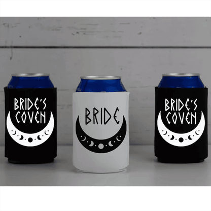 bride's coven koozies - basil boutique