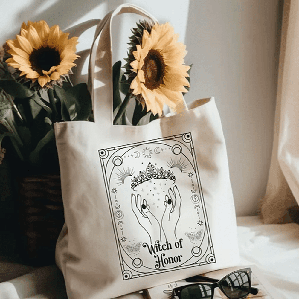 bride's coven tote bags - basil boutique