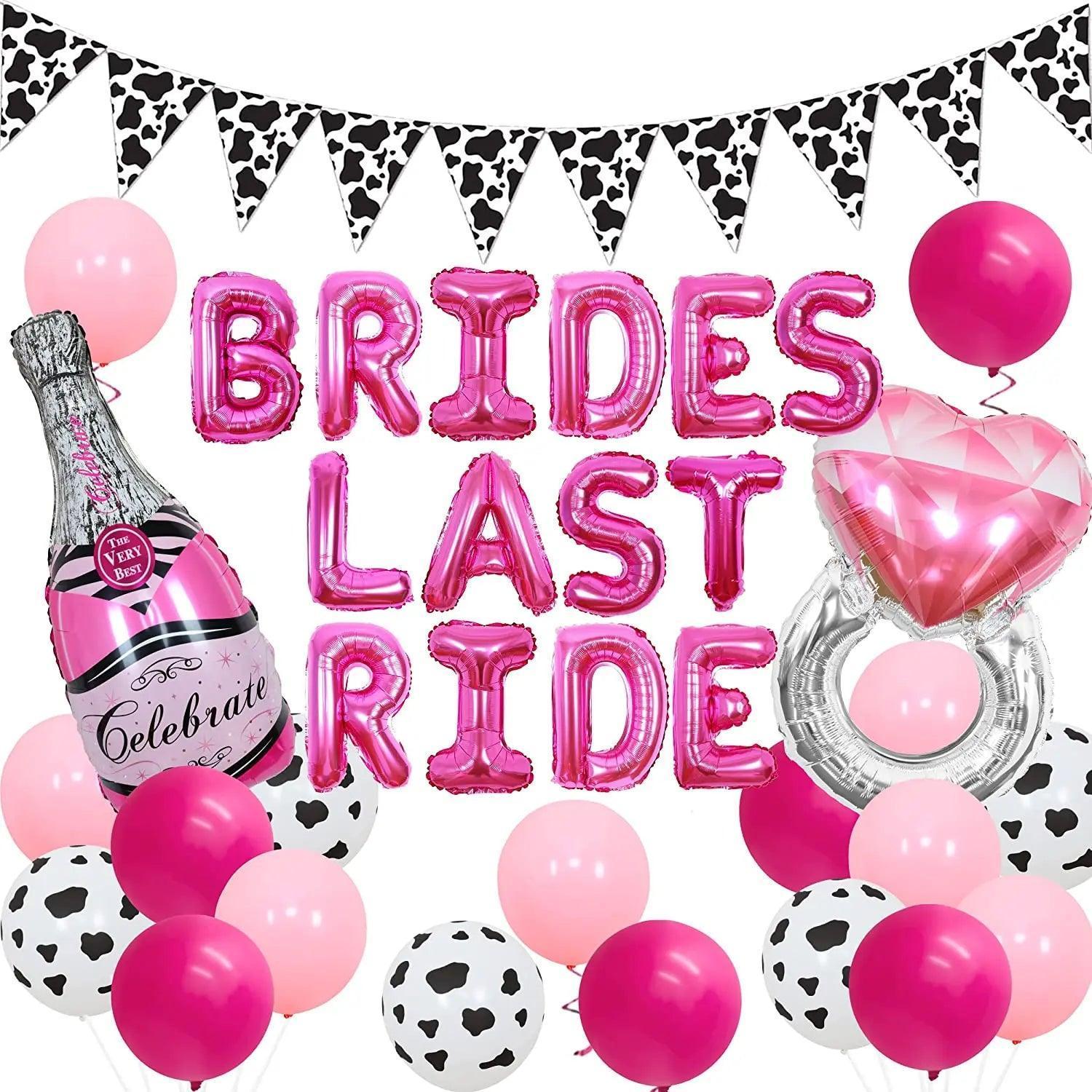 bride's last ride decoration set - basil boutique