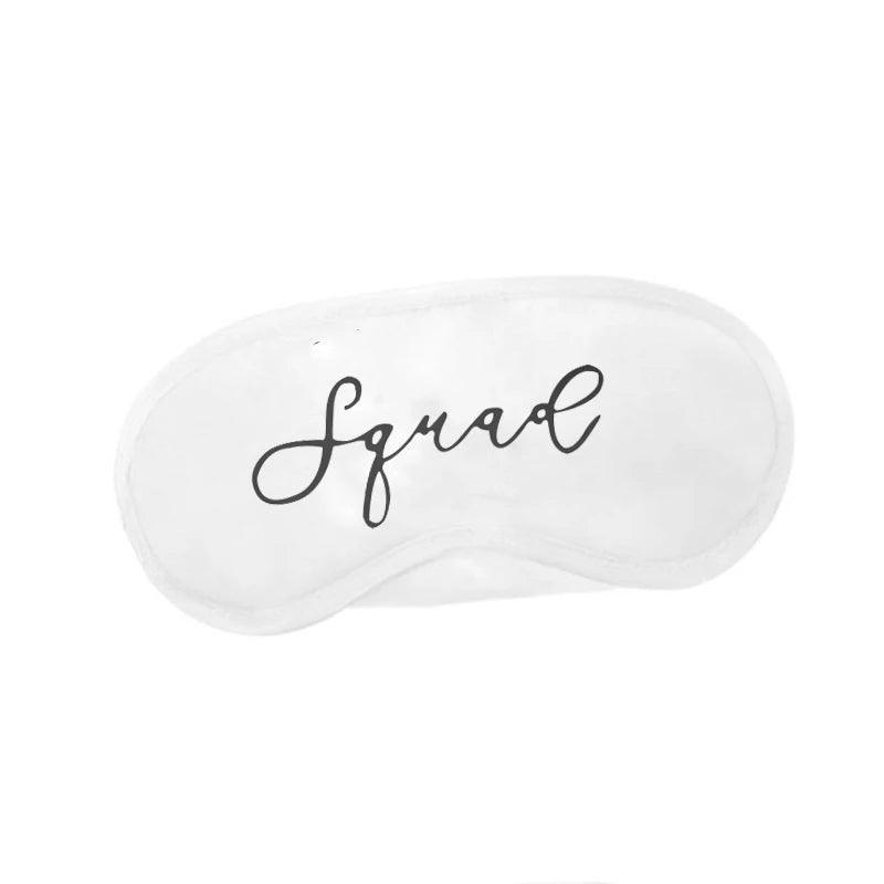 bride + squad sleep mask - basil boutique