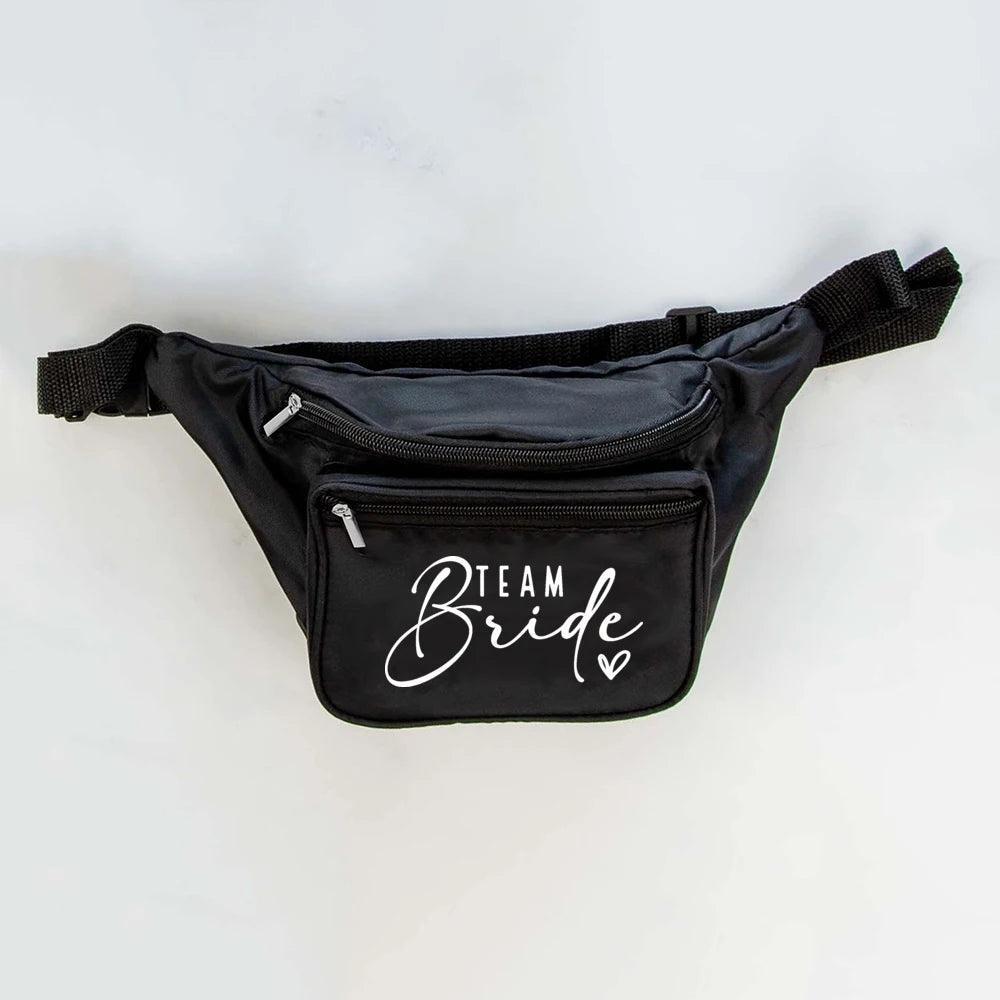 bride + team bride fanny packs - basil boutique